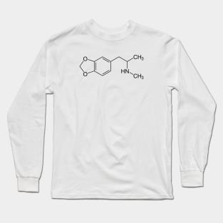 MDMA XTC Chemistry Long Sleeve T-Shirt